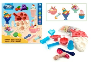 Set creativ Cofetarie/Gelaterie din Plastelina - Atelierul de Deserturi, multicolor#JJ5269