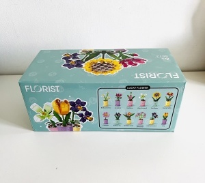 Set de Constructie cu 12 Flori in Ghiveci, ambalate individual, din ABS, compatibile Lego #JJ5632 - Img 5