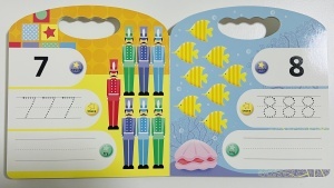 🌈Oferta Zilei❗️ 123 Carry Me - Wipe Clean #BK452 - Img 5