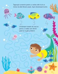 Activitati cu sirene. Scrie si sterge ( Usborne) #CR101 - Img 3