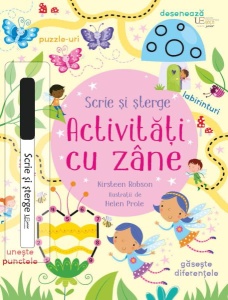 Activitati cu zane. Scrie si sterge ( Usborne) #CR102