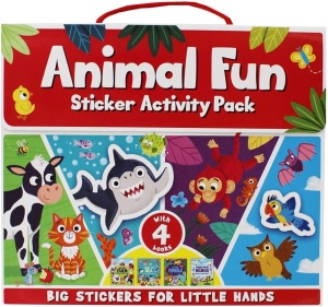 Animal Fun - Sticker Activity Pack - 4 books #BK016 - Img 1