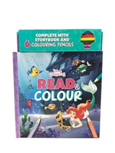 Disney Princess: Ariel - Read & Colour #BK317 - Img 5