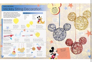 DK Disney Ideas Book: More than 100 Disney Crafts, Activities, and Games #BK405 - Img 3