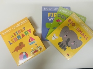 Early Learners: My First Library ( 3 Books Set) #BK268
