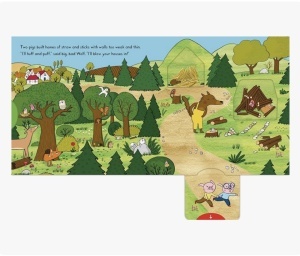 First Stories: The Three Little Pigs - Push-pull-slide - Campbell #BK525 - Img 5