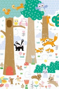 Forest Friends - Pull-Out double-sided Jigsaw Book #BK062 - Img 3