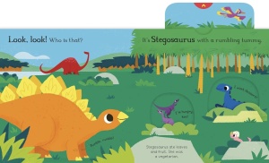 Hello Dinosaur - Stegosaurus - Push-pull-slide #BK047 - Img 3