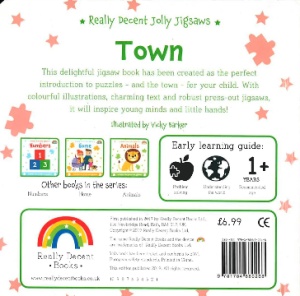 Jolly Jigsaws - Town (Puzzle Book) #BK276 - Img 5