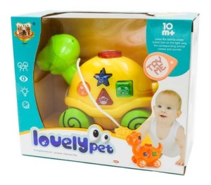 Jucarie de tras Broscuta interactiva cu Lumini si Sunete #JJ5364 - Img 2