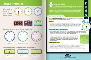 Junior Explorers: Write and Wipe - Time Book #BK407 - Img 2