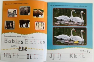 Learn to Write - Wipe Clean - Animal Babies #BK358 - Img 3