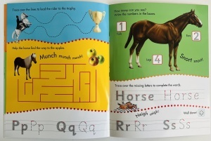 Learn to Write - Wipe Clean - Horses #BK360 - Img 6