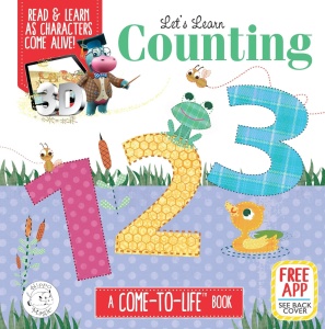 Let’s Learn Counting 123 - Come-to-Life Book #BK050