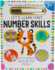 Let’s Learn First: Number Skills - Write & Wipe #BK351