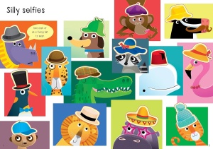 Little first Stickers - Funny Hats - Usborne #BK002 - Img 5