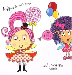Lola the Lollipop Fairy - with Two way Sequin -Story Book #BK235 - Img 2
