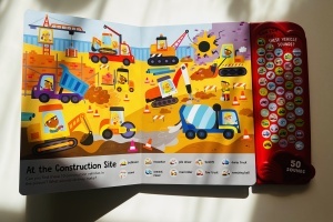 Look and Find: Things That Go - 50 Button Mega Sound Book #BK535 - Img 7