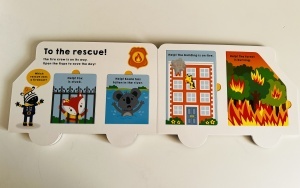 My Fun Fire Engine - Lift the Flaps -Priddy Books #BK506 - Img 5