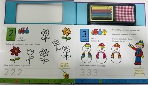 Numbers: Practice Book - Write on and Wipe off (big book) #BK291 - Img 3
