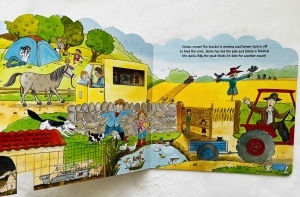 On The Farm: A Friendly Story with Flaps to Lift #BK499 - Img 7