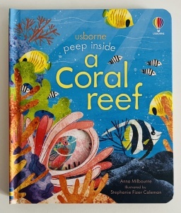Peep Inside a Coral Reef - Lift the Flaps- Usborne #BK388
