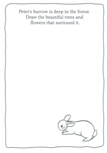 Peter Rabbit: Great Outdoors - Colouring and Doodle Book, Beatrix Potter #BK547 - Img 3