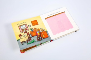 Pip and Posy: Where are you? - At Bedtime- Felt Flaps, Axel Scheffler #BK560 - Img 2