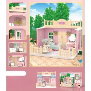 Set Dormitor pentru Papusi cu Mobilier si Figurina #JJ5171 - Img 3
