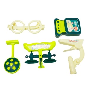 Set Trusa Medicala in Gentuta cu Ochelari, Stetoscop si Accesorii Medicale, 13 piesePlastic #JJ5522 - Img 5