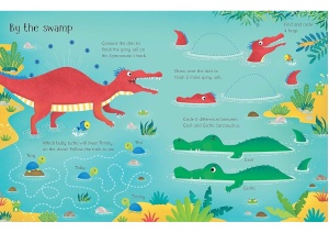 Usborne: Dinosaur Activities - Wipe Clean (with Pen) #BK459 - Img 2