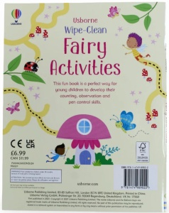 Usborne: Fairy Activities - Wipe Clean (with Pen) #BK458 - Img 5