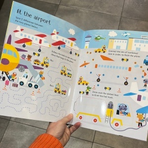 Usborne: Things that Go Activities - Wipe Clean (with Pen) #BK460 - Img 3