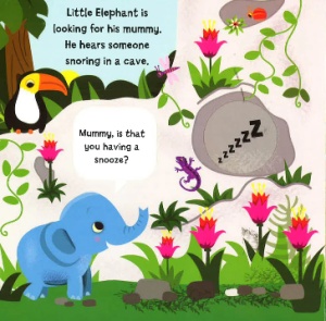 Where’s My Mummy? - In the Jungle (Pull-the-tab) #BK223 - Img 4