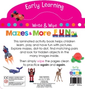 Write & Wipe - Mazes & More Fun #BK209 - Img 6