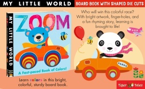 ZOOM: A Wheelie Good Book of Colours! -My Peek Through #BK186 - Img 7