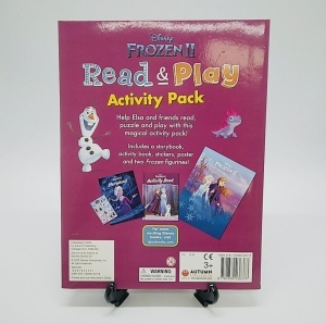 🌈Oferta Zilei❗️ Disney Frozen 2: Read & Play Activity Pack (Story book, Activity book, Figurines, Poster, Sticker) #BK220 - Img 7