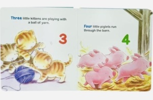 1 2 3 Animals - Counting Book #BK292 - Img 5