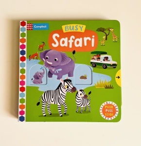 Busy Safari - Push-pull-slide - Campbell #BK508