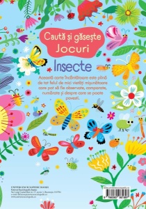 Cauta si gaseste. Insecte (Usborne) #CR117 - Img 6