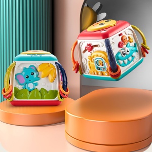 Cub Educativ Interactiv cu Activitati 6 in 1 pentru bebelusi #JJ5351 - Img 10