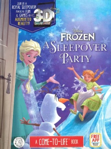 Disney Frozen: A Sleepover Party - Come-to-Life Book #BK254