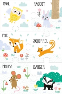 Forest Friends - Pull-Out double-sided Jigsaw Book #BK062 - Img 4
