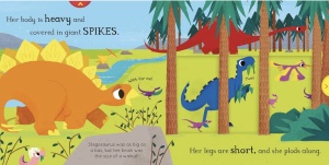 Hello Dinosaur - Stegosaurus - Push-pull-slide #BK047 - Img 4