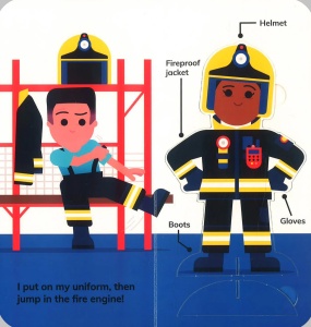 I Can Be A… Firefighter -3D Press-out Models #BK032 - Img 2
