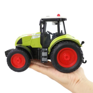 Jucarie Tractor-Utilaj cu Fructiune, Rosu #JJ5526 - Img 2