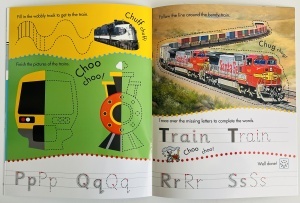 Learn to Write - Wipe Clean - Trains #BK363 - Img 6