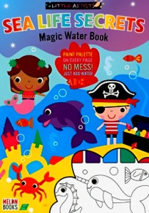 Little Artists: Sea Life Secrets - Magic Water Paint #BK434