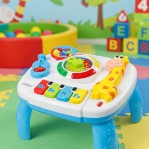 Masuta Interactiva cu Activitati pentru bebelus, Lumini, Sunete #JJ5572 - Img 7