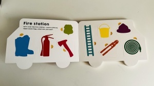 My Fun Fire Engine - Lift the Flaps -Priddy Books #BK506 - Img 2
